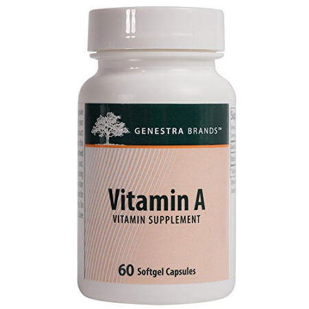 Genestra Vitamina A - 10,000 IU - 60 Softgel Cápsulas