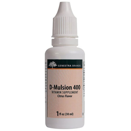 Genestra D-Mulsion, Citrus - 400 IU - 1 fl oz