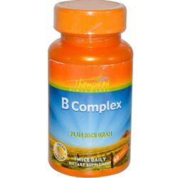Complexo B com Farelo de Arroz Thompson - Energia e Bem-Estar 60 Tabletes