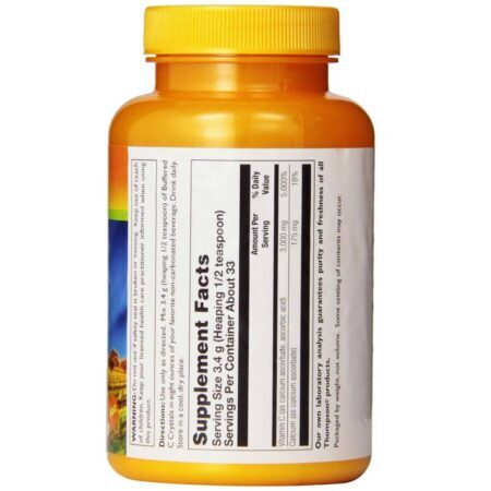 Vitamina C Thompson C Buffered Cristais 113g - Máxima Absorção e Imunidade - Imagem 2