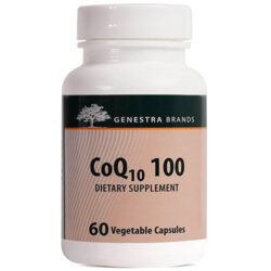 Genestra CoQ10 100mg - 60 Cápsulas Vegetarianas: Energia e Antioxidante Essencial
