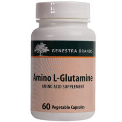 Genestra Amino L-Glutamina 500mg - 60 Cápsulas Vegetarianas: Suporte para o Bem-Estar