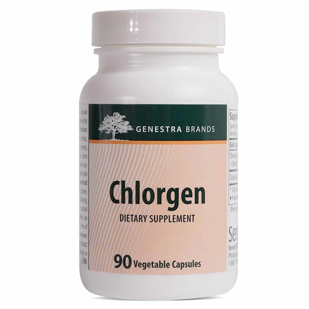Genestra Chlorgen - 180 Cápsulas Vegetarianas: Saúde Intestinal e Detox Natural