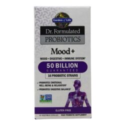 Garden of Life Dr. Formulated Probióticos + Humor - 60 Cápsulas Vegetarianas para Bem-Estar