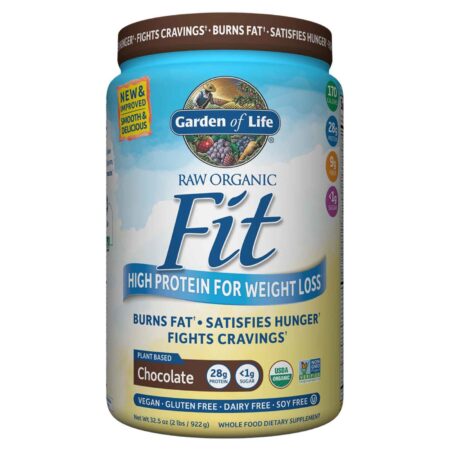 Garden of Life, Proteína RAW Organic Fit, Chocolate - 922 g