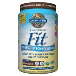Garden of Life Proteína RAW Organic Fit Chocolate 922g - Energia e Recuperação Muscular
