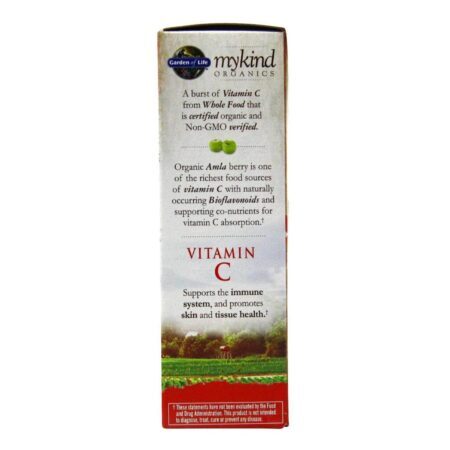 Garden of Life Mykind Organics Vitamina C Spray Cereja e Tangerina 58 ml - Imunidade Natural - Imagem 4