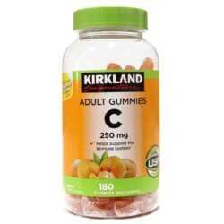 Kirkland Signature Vitamina C para Adulto 250 mg – 180 Gomas: Reforço Imunológico e Antioxidante Essencial