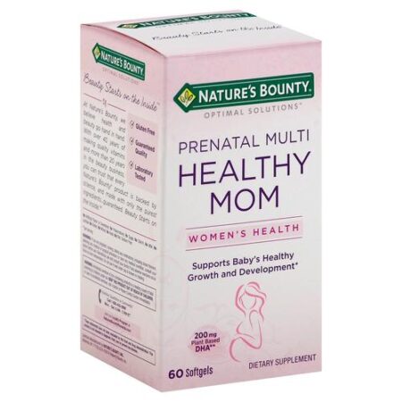 Nature's Bounty, Multivitamínico Pré-Natal Optimal Solutions - 60 Cápsulas em Gel