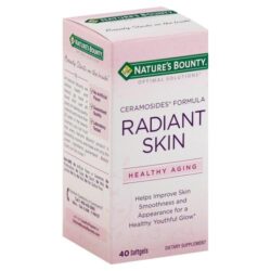 Nature's Bounty Pele Radiante Fórmula Ceramosides® - 40 Cápsulas em Gel