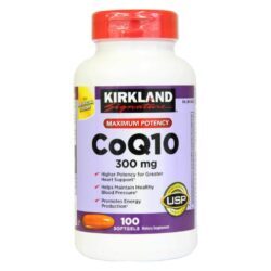 Kirkland Signature CoQ10 300 mg - 100 Cápsulas em Gel: Energia e Vitalidade para o Coração