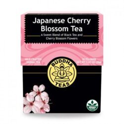 Buddha Teas Chá Preto Flor de Cerejeira - 18 Saquinhos Relaxantes