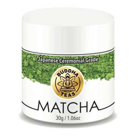 Buddha Teas, Chá Verde em Pó - Matcha - 30 g