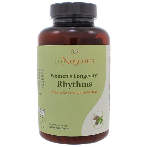 ecoNugenics Women's Longevity Rhythms - 180 Cápsulas Vegetarianas: Saúde e Vitalidade Duradoura