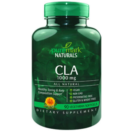 Puremark Naturals CLA - 1,000 mg - 90 Cápsulas em Gel