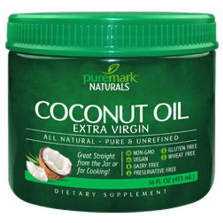 Puremark Naturals Extra Virgin Óleo de Coco - 16 fl oz