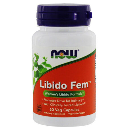 Now Foods, Libido Fem™ - 60 Cápsulas Vegetarianas