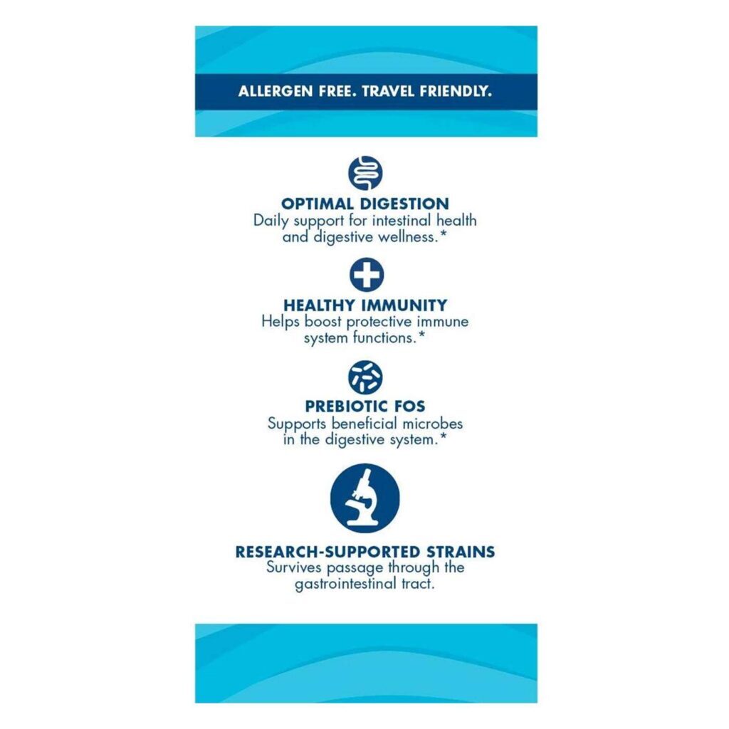 Nordic Naturals Flora Próbiotico Comfort 30 Cápsulas - Bem-Estar Digestivo - Imagem 3