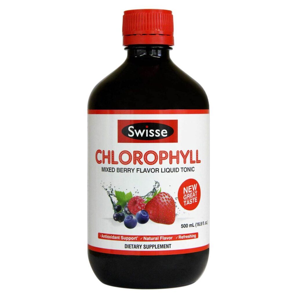 Swisse Clorofila Frutas Silvestres 500ml: Purificação e Vitalidade Natural