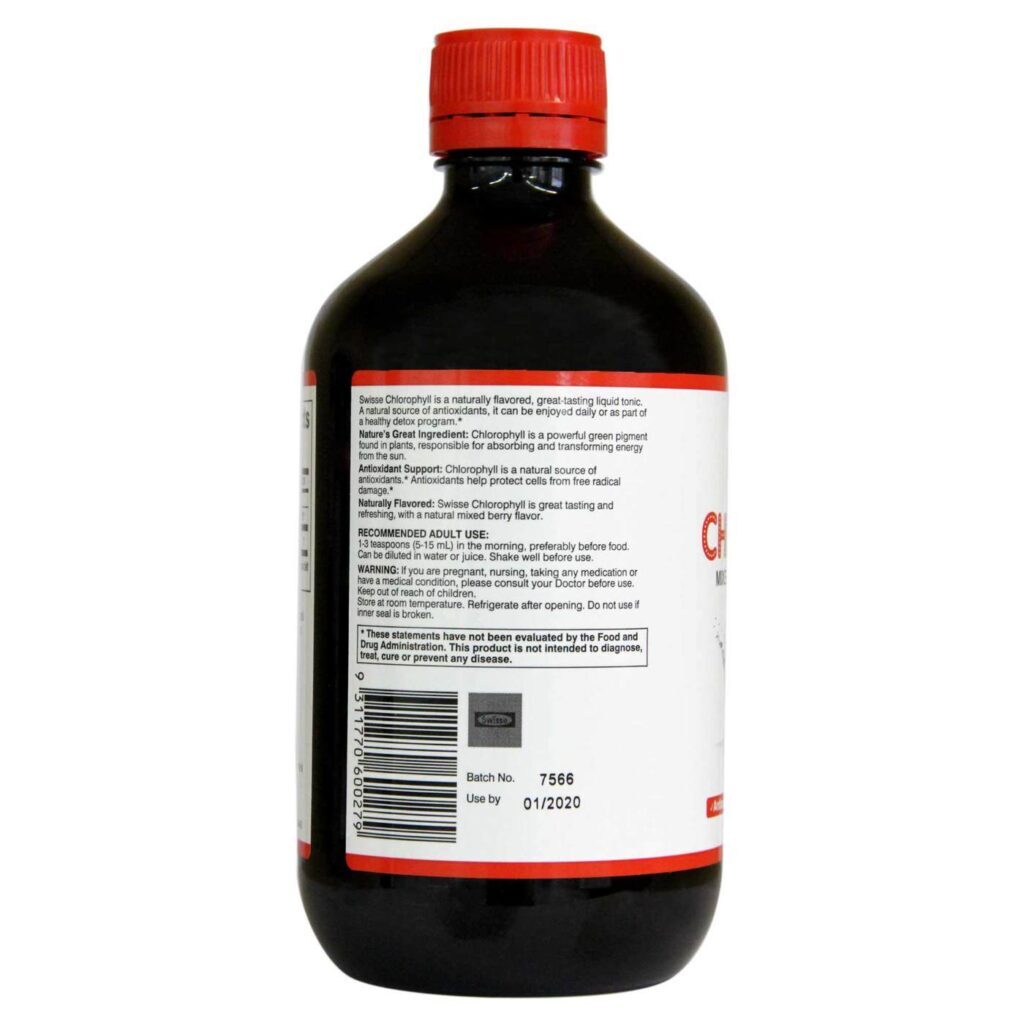 Swisse Clorofila Frutas Silvestres 500ml: Purificação e Vitalidade Natural - Imagem 2