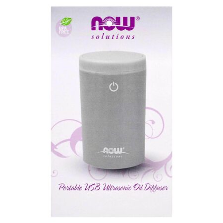 Now Foods, Difusor de Óleo Ultra-Sônico Portátil USB - 1 Unidade - Image 2