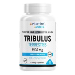 eVitamins Tribulus - 90 Tabletes: Energia e Vitalidade Masculina