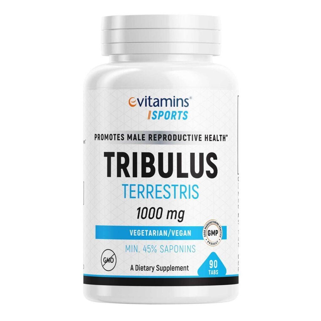 eVitamins Tribulus - 90 Tabletes: Energia e Vitalidade Masculina