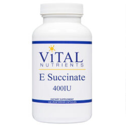 Vital Nutrients E Succinato 400 IU - 100 Cápsulas: Sua Dose Essencial de Vitamina E Pura no Brasil