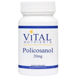 Vital Nutrients Policosanol 20 mg - 60 Cápsulas Vegetarianas: Saúde Cardiovascular no Brasil