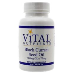 Óleo de Semente de Groselha Negra Vital Nutrients - 100 Cápsulas - Nutrição Essencial