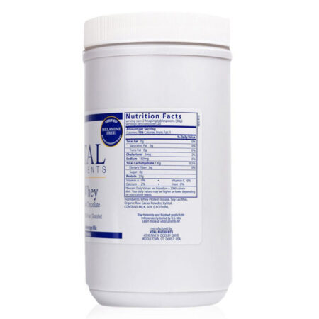 Vital Nutrients Pro Whey Proteína Orgânica Crua Sabor Chocolate 600g - Imagem 2