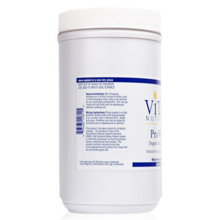 Vital Nutrients Pro Whey Proteína Orgânica Crua Sabor Chocolate 600g - Imagem 3