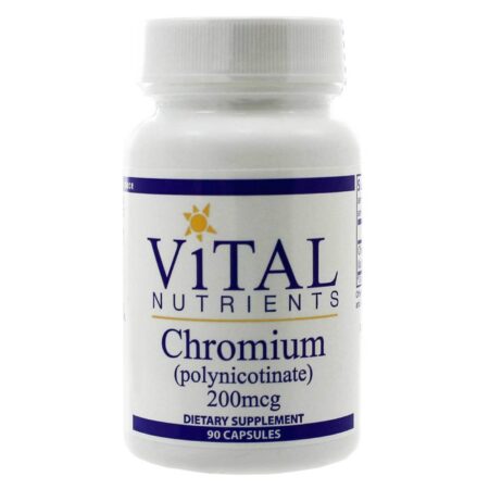 Vital Nutrients Chromium (polynicotinate) 200 mcg - 90 Capsules