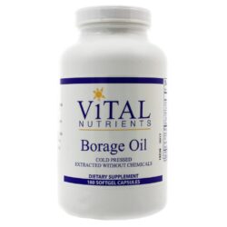 Vital Nutrients Óleo de Borragem 1000 mg - 180 Cápsulas Softgel