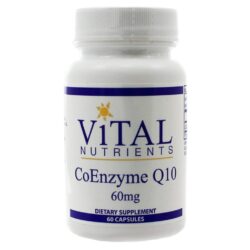 Coenzima Q10 Vital Nutrients 60 mg - 60 Cápsulas para Energia e Saúde Cardíaca