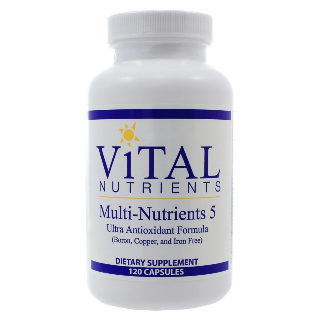 Vital Nutrients Multi-Nutrients 5 - 120 Cápsulas: Vitalidade e Saúde Completa