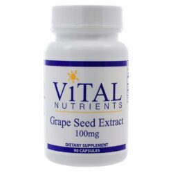 Extrato de Semente de Uva Vital Nutrients 100 mg - 90 Cápsulas | Antioxidante Potente