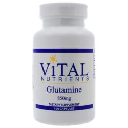 Vital Nutrients Glutamina 850 mg - 100 Cápsulas: Suporte Essencial para a Recuperação Muscular e Saúde Intestinal no Brasil