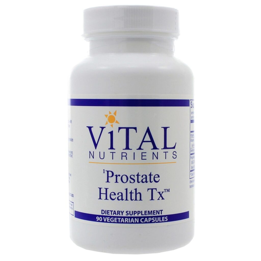 Vital Nutrients Prostate Health TX - Saúde da Próstata - 90 Cápsulas Veganas