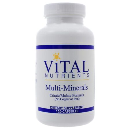 Vital Nutrients, Multi-Minerals (Citrato) - 120 Cápsulas