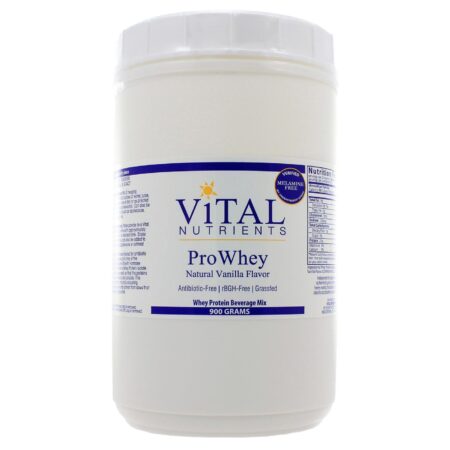 Vital Nutrients, Proteína Pro Whey em Pó, Baunilha - 900 g