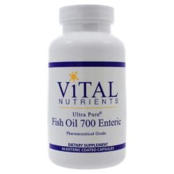 Vital Nutrients Ultra Pure Fish Oil 700 Enteric: Ômega 3 Puro e Eficaz com 90 Cápsulas