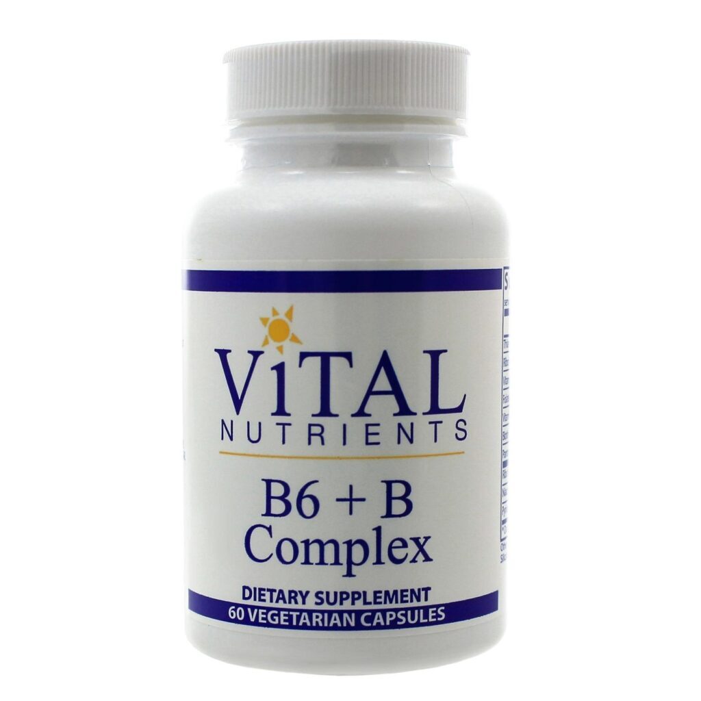 Vital Nutrients Complexo B6 + B - 60 Cápsulas Vegetarianas: Energia e Bem-Estar para Você no Brasil