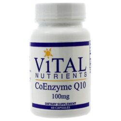 Vital Nutrients Coenzima Q10 100 mg - 60 Cápsulas: Energia e Antioxidante Essencial para o Bem-Estar