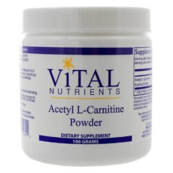 Acetil L-Carnitina em Pó Vital Nutrients 100g: Energia Cognitiva e Metabólica para o Brasil