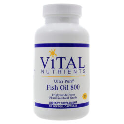 Vital Nutrients Óleo de Peixe 800 Ultra Puro - 90 Cápsulas em Gel: Saúde Cardiovascular e Cognitiva no Brasil