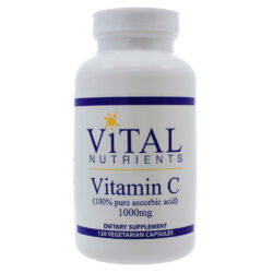 Vital Nutrients Vitamina C 1000 mg - 120 Cápsulas Vegetarianas para Imunidade e Saúde