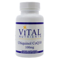 Vital Nutrients Ubiquinol CoQ10 100mg - 60 Cápsulas Vegetarianas: Energia e Saúde Celular no Brasil