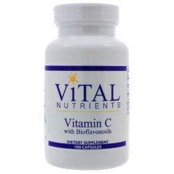 Vital Nutrients Vitamina C com Bioflavonóides - 100 Cápsulas: Potencialize sua Imunidade e Bem-Estar