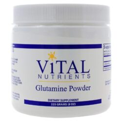 Vital Nutrients Glutamina em Pó 225g - Suporte ao Sistema Imunológico e Recuperação Muscular